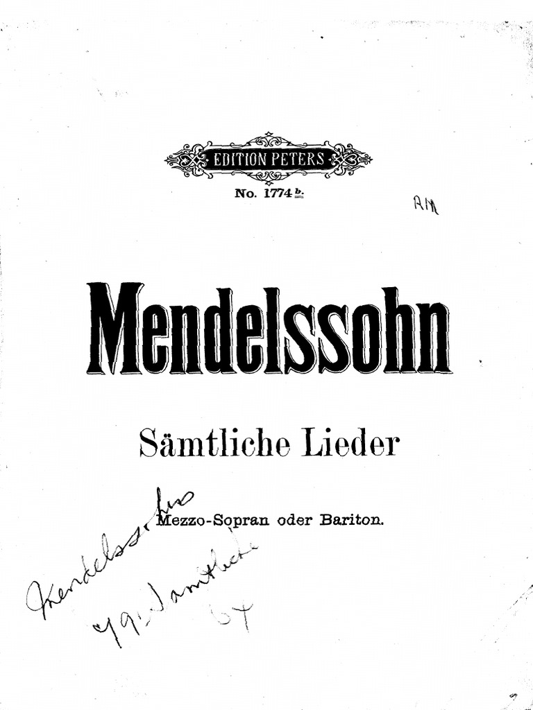 B. Mendelssohn