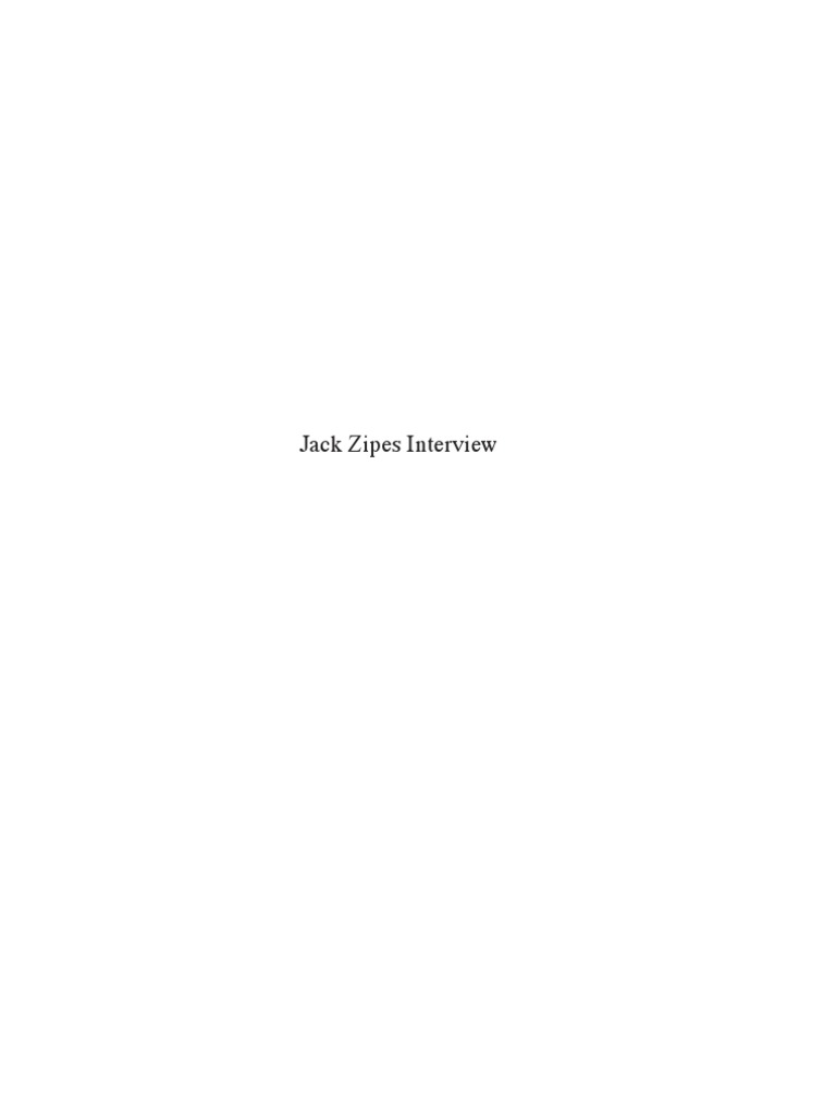 Jack Zipes