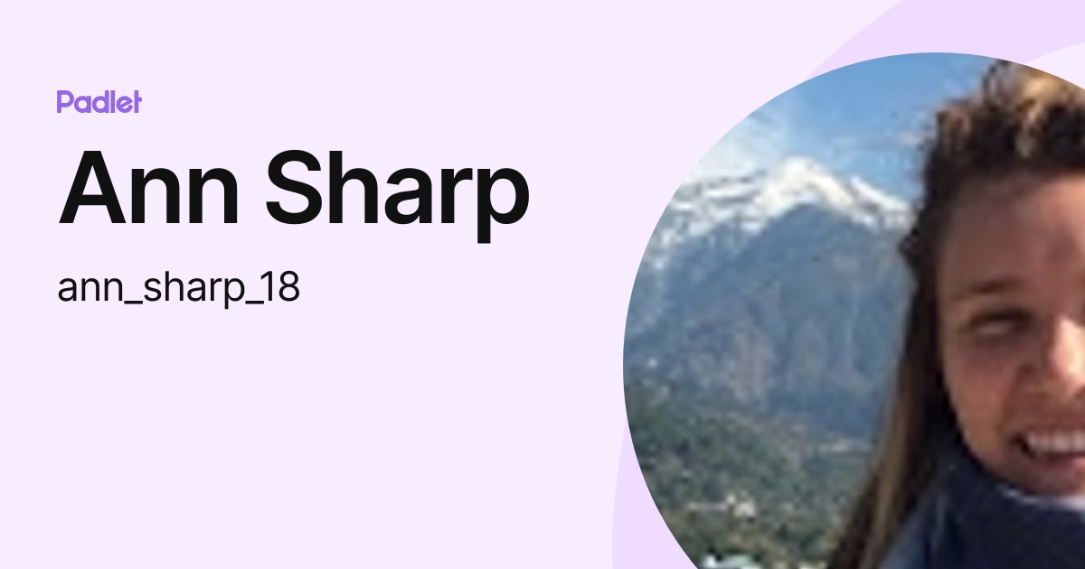 Ann Sharp